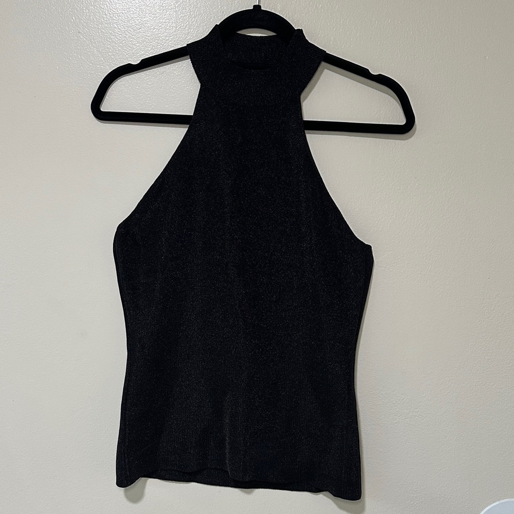Saint Laurent Black Sleeveless Top